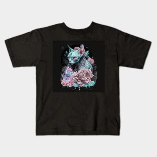 Witchy Sphynx Kids T-Shirt